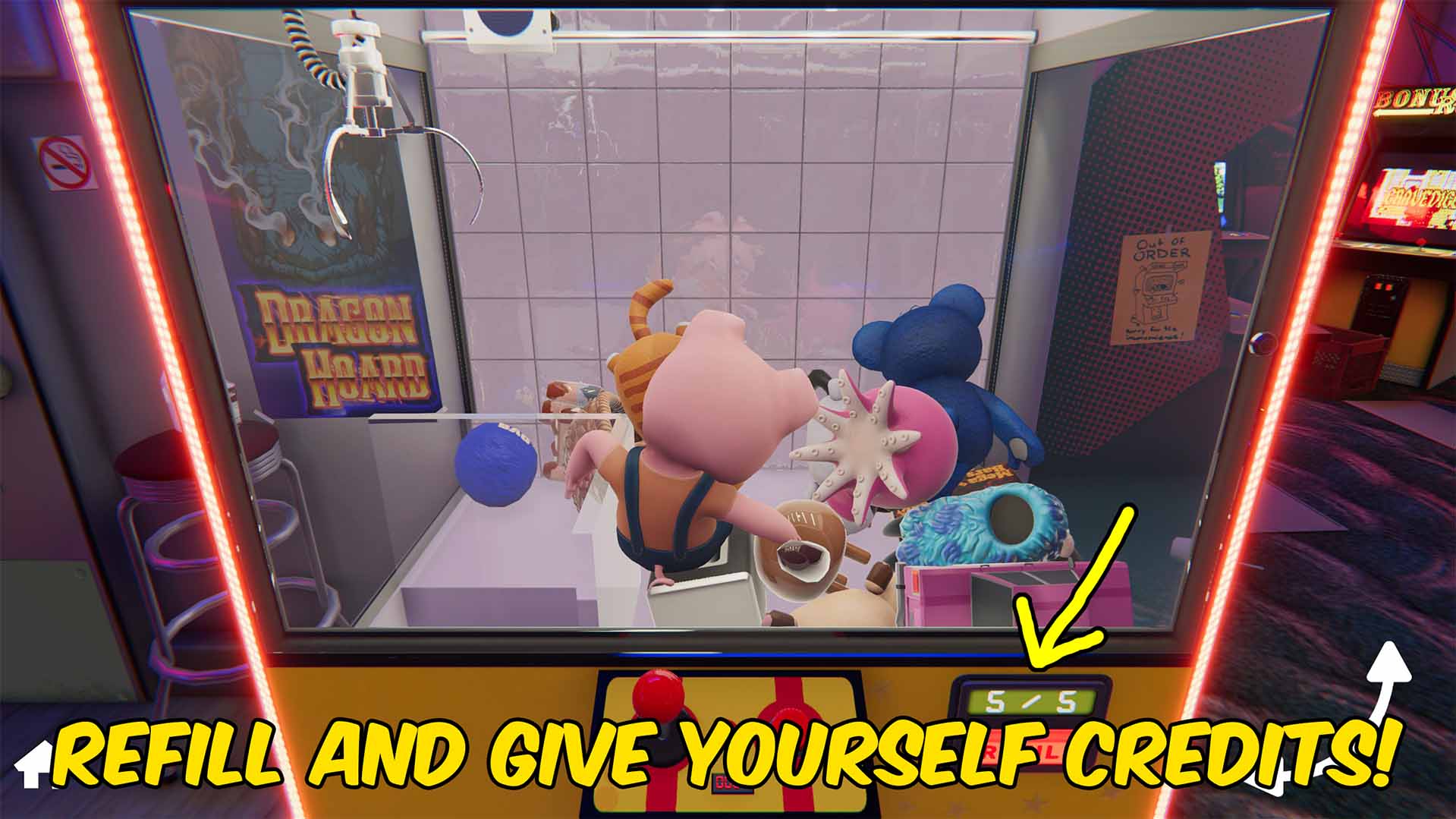 Claw Machine Sim — Refill Credits (screenshot 2)